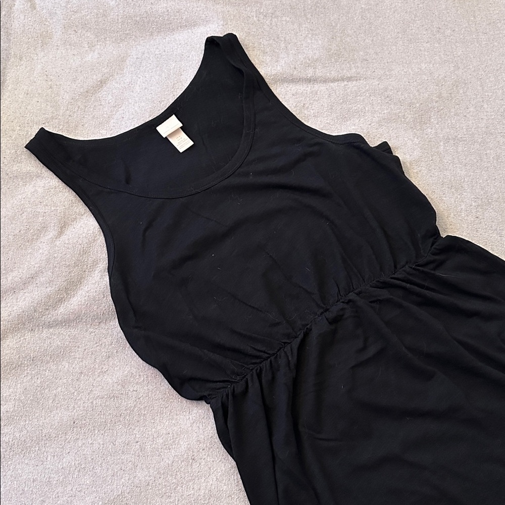 Elegant Black Sleeveless Dress
